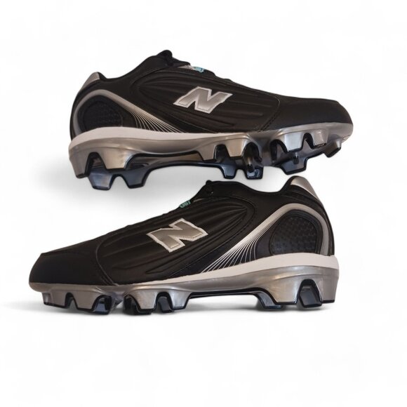 New Balance Women's Silver& Black Field Sport Cleats (Model WF600LK) SZ 7.5 NWT - Picture 7 of 12